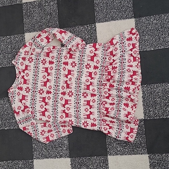 Hanna Andersson Dear Dear print Christmas Jammie - Picture 1 of 6
